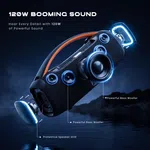 Ultima Boombox 130 120W Karaoke Speaker with UHF Wireless Microphone, RGB Lights and 10H Playtime - Available at AfnoBazar Nepal