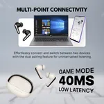 Ultima Prime 1.0 ANC Earbuds with 30dB ANC, 60H Playtime, Multipoint Connection and App Support - Available at AfnoBazar Nepal