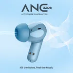 Ultima Atom Buds 2 ANC Earbuds with 32dB ANC, 120H Playtime, Multipoint and Bluetooth 5.4 - Available at AfnoBazar Nepal