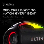 Ultima Thunder 120 Party Speaker with 110W RMS, 220W Peak Output, RGB Lights and IPX6 - Available at AfnoBazar Nepal