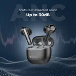 Ultima Boom 141 ANC Earbuds with 30dB Noise Cancellation, 45H Playtime, 40ms Game Mode and IPX5 - Available at AfnoBazar Nepal