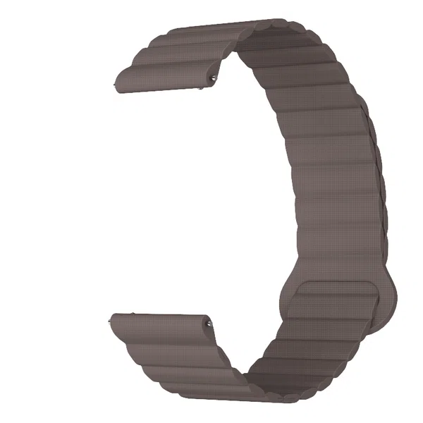 20mm Magnetic Silicone Watch Strap for Ultima Pearl and Diva Smartwatch - Available at AfnoBazar Nepal