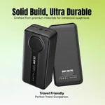 Ultima Boost 30K Pro 30000mAh Power Bank with 22.5W Fast Charging, LED Display and 4 Ports - Available at AfnoBazar Nepal