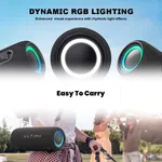 Ultima Soundbox S20 30W Bluetooth Speaker with Extra Bass, RGB Lights, TWS Mode and IPX5 - Available at AfnoBazar Nepal
