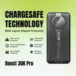 Ultima Boost 30K Pro 30000mAh Power Bank with 22.5W Fast Charging, LED Display and 4 Ports - Available at AfnoBazar Nepal