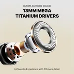 Ultima Prime 1.0 ANC Earbuds with 30dB ANC, 60H Playtime, Multipoint Connection and App Support - Available at AfnoBazar Nepal