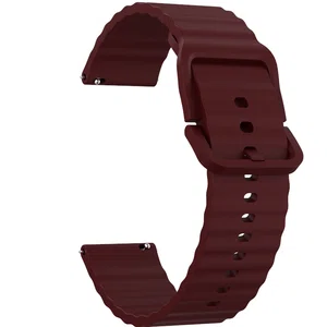 20mm Silicone Watch Strap for Ultima Pearl and Diva Smartwatch, Quick Release - Available at AfnoBazar Nepal
