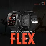 Ultima Watch Flex Smartwatch with 2.01" HD Display, Bluetooth Calling, SpO2 and 7 Days Battery - Available at AfnoBazar Nepal