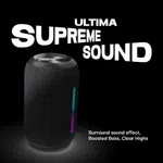 Ultima Marvel 16W Bluetooth Speaker with RGB Lights, 12H Playtime, TWS Pairing and IPX5 - Available at AfnoBazar Nepal