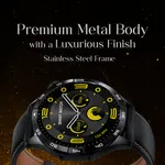 Ultima Magnum E400 Smartwatch with 1.43" AMOLED, Stainless Steel Frame, Bluetooth Calling and IP68 - Available at AfnoBazar Nepal