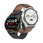 Ultima Magnum E400 Smartwatch with 1.43" AMOLED, Stainless Steel Frame, Bluetooth Calling and IP68 - Available at AfnoBazar Nepal