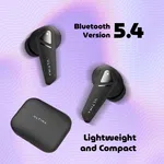 Ultima Boom Sleek Wireless Earbuds with 40H Playtime, 4-Mic AI ENC, App Support and IPX5 - Available at AfnoBazar Nepal