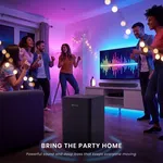 Ultima Wavebar 200W 2.1 Channel Soundbar with Wireless Subwoofer, HDMI ARC and Remote - Available at AfnoBazar Nepal