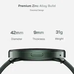 Ultima Pearl Smartwatch with 1.32" AMOLED, 42mm Zinc Alloy Body, Bluetooth 5.4 Calling and Health Tracking - Available at AfnoBazar Nepal