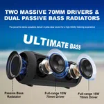 Ultima Soundbox S20 30W Bluetooth Speaker with Extra Bass, RGB Lights, TWS Mode and IPX5 - Available at AfnoBazar Nepal