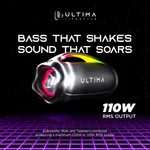 Ultima Thunder 120 Party Speaker with 110W RMS, 220W Peak Output, RGB Lights and IPX6 - Available at AfnoBazar Nepal