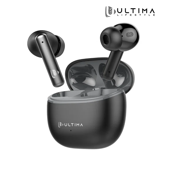 Ultima Boom 141 ANC Earbuds with 30dB Noise Cancellation, 45H Playtime, 40ms Game Mode and IPX5 - Available at AfnoBazar Nepal