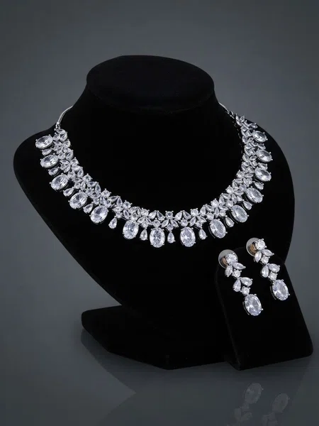 American Diamond Set (AD-014) - Available at AfnoBazar Nepal