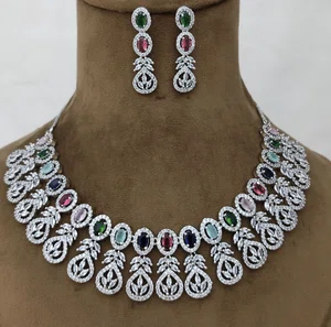 American Diamond Set (AD-015) - Available at AfnoBazar Nepal
