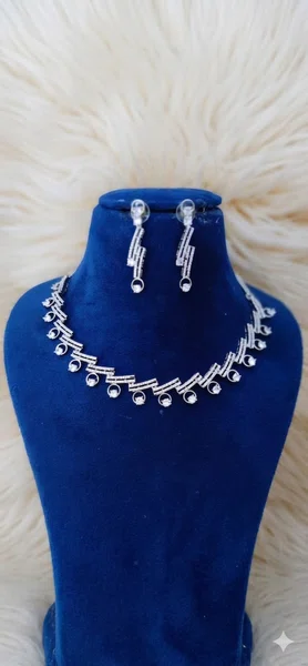 American Diamond Set (AD-022) - Available at AfnoBazar Nepal