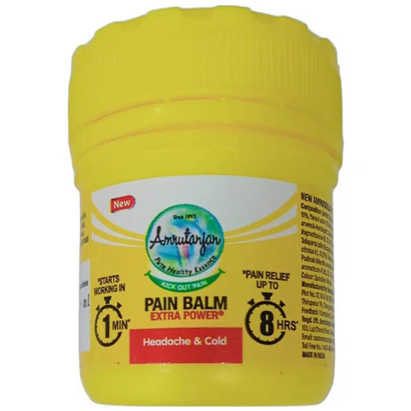 Amrutanjan New Pain Balm Extra Power 27.5ml