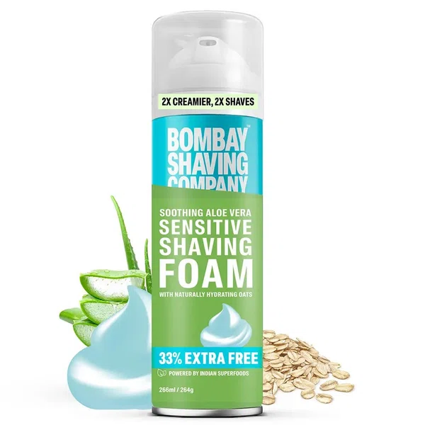 Bombay Shaving Company Sensitive Shaving Foam 264g
