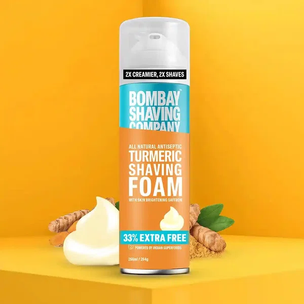 Bombay Shaving Company Turmeric Shaving Foam 264g