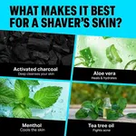 Bombay Shaving Company Charcoal Shaving Cream 78g image 3