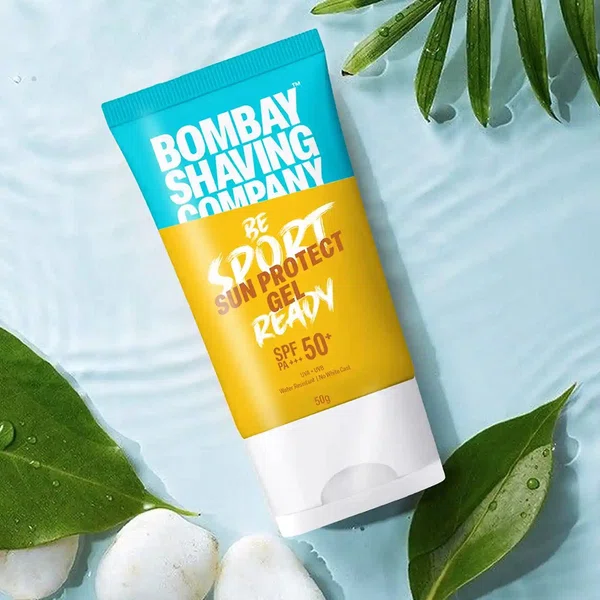 Bombay Shaving Company Sunscreen SPF 50 Gel 50g - Available at AfnoBazar Nepal
