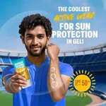 Bombay Shaving Company Sunscreen SPF 50 Gel 50g - Available at AfnoBazar Nepal