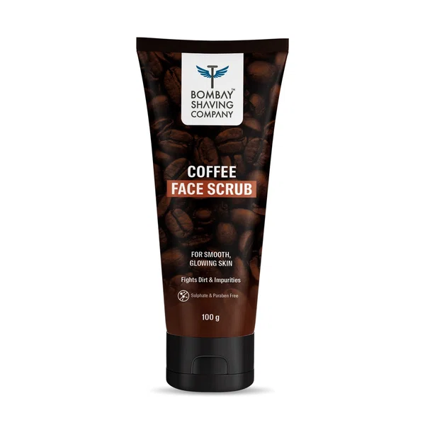 Bombay Shaving Company Coffee Face Scrub 100g - Available at AfnoBazar Nepal