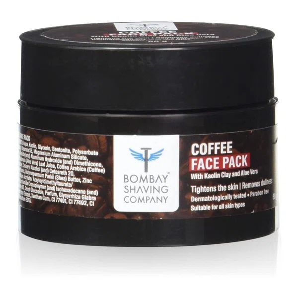 Bombay Shaving Company Coffee Face Pack 50g - Available at AfnoBazar Nepal