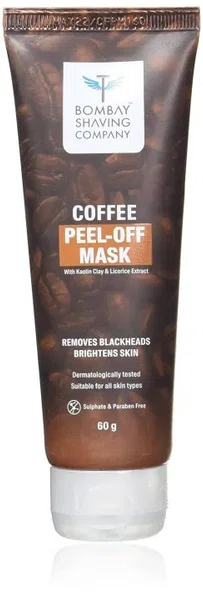 Bombay Shaving Company Coffee Peel Off Mask 60g - Available at AfnoBazar Nepal