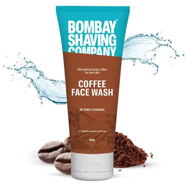 Bombay Shaving Company Coffee Face Wash 100g - Available at AfnoBazar Nepal