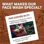 Bombay Shaving Company Coffee Face Wash 100g - Available at AfnoBazar Nepal