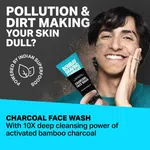 Bombay Shaving Company Charcoal Face Wash 100g - Available at AfnoBazar Nepal