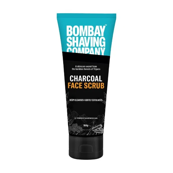 Bombay Shaving Company Charcoal Face Scrub 100g - Available at AfnoBazar Nepal