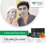 Bombay Shaving Company Charcoal Face Pack 50g - Available at AfnoBazar Nepal