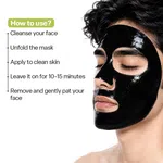 Bombay Shaving Company Charcoal Face Sheet Mask 25g - Available at AfnoBazar Nepal