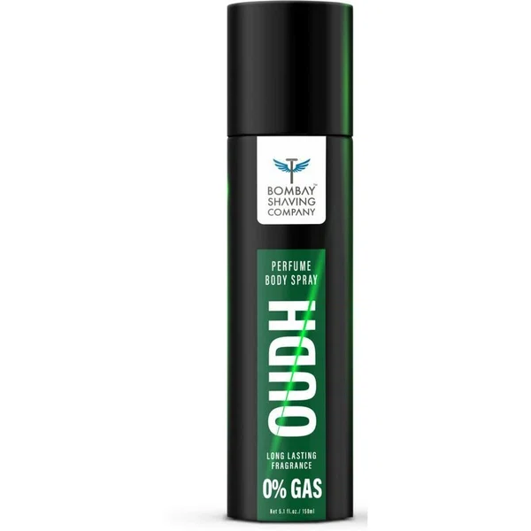 Bombay Shaving Company Oudh Perfume Body Spray 150ml - Available at AfnoBazar Nepal