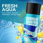 Bombay Shaving Company Aqua Deodorant 150ml - Available at AfnoBazar Nepal