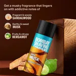 Bombay Shaving Company Musk Deodorant 150ml - Available at AfnoBazar Nepal