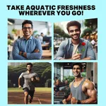 Bombay Shaving Company Aqua Deodorant 150ml - Available at AfnoBazar Nepal