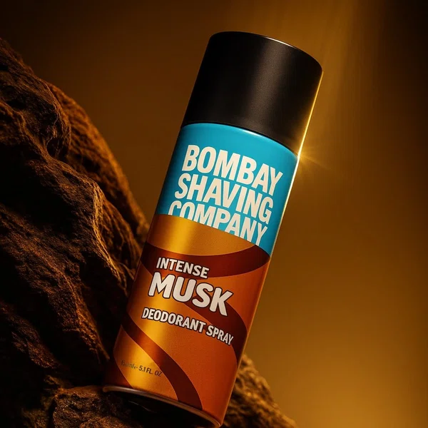 Bombay Shaving Company Musk Deodorant 150ml - Available at AfnoBazar Nepal