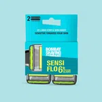 Bombay Shaving Company Sensiflo 6 Cartridges, Pack of 2 - Available at AfnoBazar Nepal