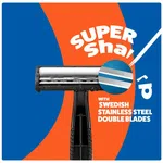 Bombay Shaving Company Challenger Razor, Pack of 5 - Available at AfnoBazar Nepal