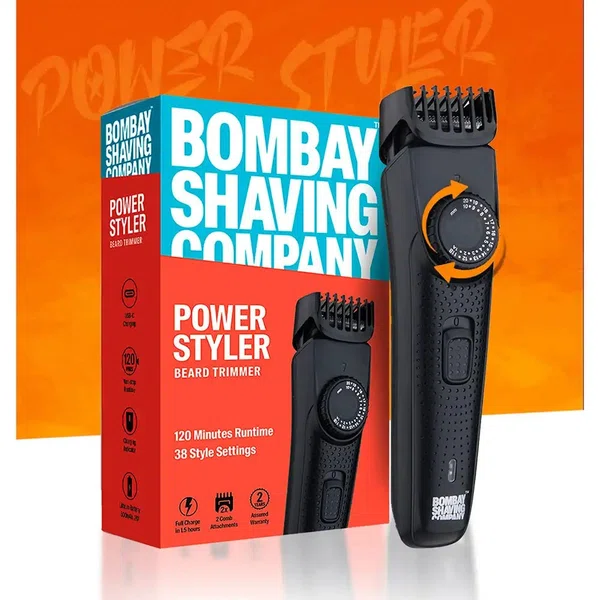 Bombay Shaving Company Power Styler Beard Trimmer - Available at AfnoBazar Nepal