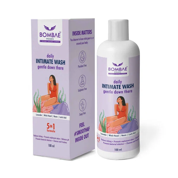 Bombae Daily Intimate Wash 100ml - Available at AfnoBazar Nepal