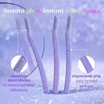 Bombae Glam Up Beauty Face Razor, Pack of 3 - Available at AfnoBazar Nepal