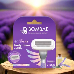 Bombae RollPlay Body Razor Refills, Pack of 2 - Available at AfnoBazar Nepal